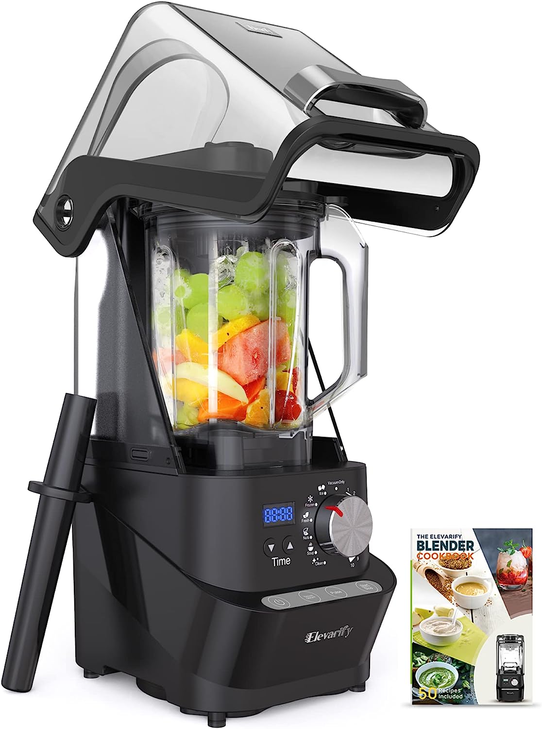 Kitchen Quiet Professional Blender: Vacuum Commercial Blender for Shakes and Smoothies
