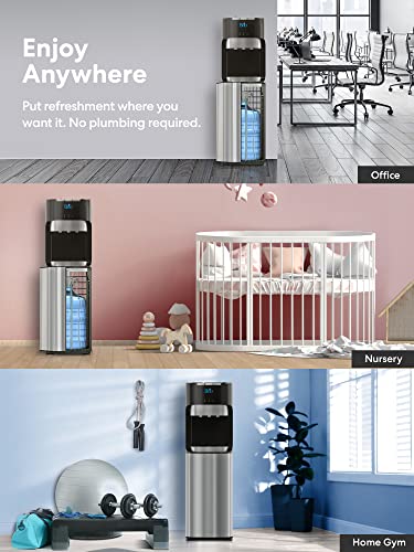 Brio Bottom Loading Water Cooler Water Dispenser – Essential Series