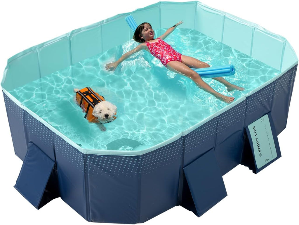 Foldable Non-Inflatable Kids' and Adults' Outdoor Swimming Pool